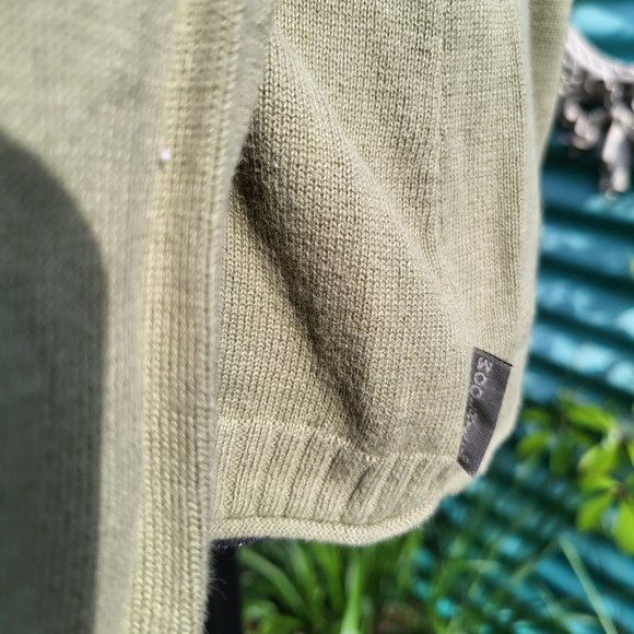 Medium Woolrich green long sleeves turtleneck sweater - Picture 3 of 6